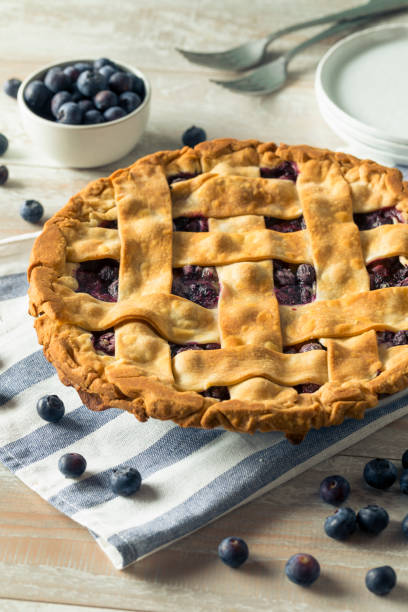 Sweet Homemade Blueberry Pie