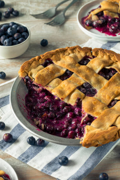 istock Sweet Homemade Blueberry Pie 864772062