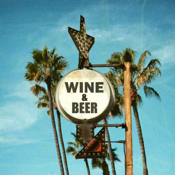 istock wine and beer sign 864774412