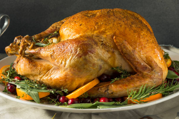 istock Organic Free Range Homemade Thanksgiving Turkey 864775056