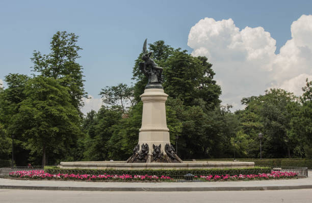 istock Fallen Angel Fountain 864780386