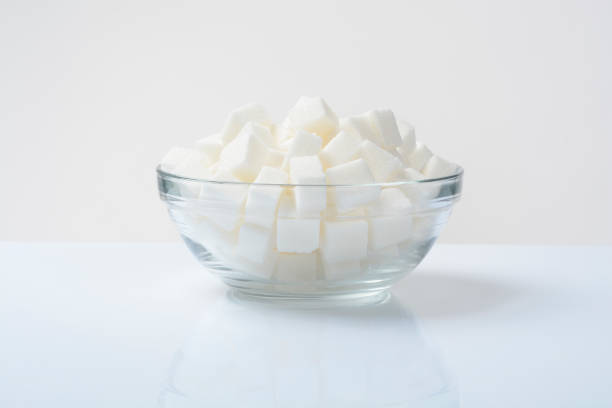istock Sugar lumps or cubes in a bowl 864800866