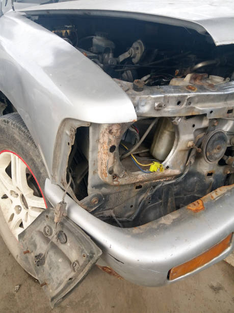 istock Condition of the car accident 864805688