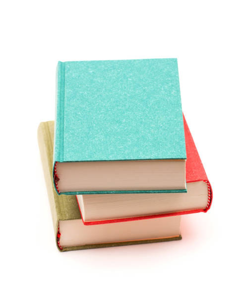 istock Stack of books isolated on white background 864811924