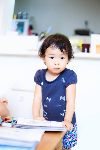 istock Cute child playing indoors 864820502