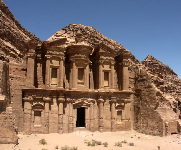 istock Monastery Al Dayr in Petra Jordan 864821896