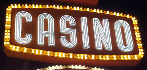 istock Neon Casino Sign 864823996