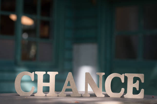 istock Chance word background ,concept of change word 864831016
