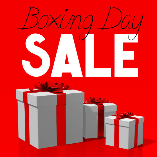 istock Boxing Day sale illustration 864838636