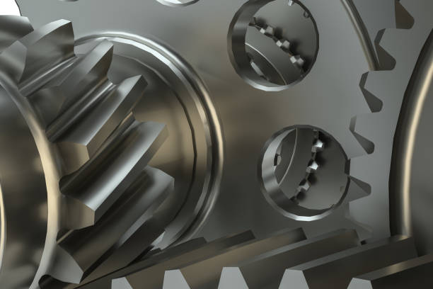 istock Cog gears mechanism concept. 3d illustration 864856974