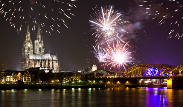 istock Celebrating New Year in Cologne 864876430