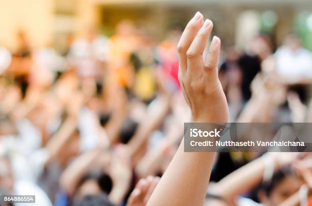 Raising Hands Stockfoto und mehr Bilder von Staatsbürger - Staatsbürger, Demokratie, Teilnehmer
