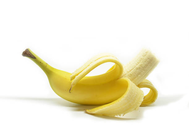 istock Peeled yellow banana 864886866