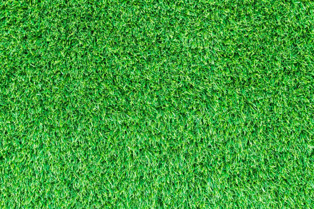 istock Artificial green grass texture or green grass background for golf course. soccer field or sports background concept design. 864911288