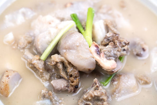 istock chinese yam stewed with pork rib 864914604