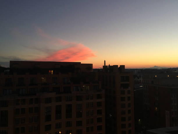 istock Washington Monument in Washington D.C. during sunset 864918662