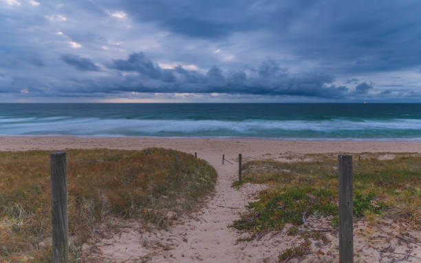 istock Cloudy and Moody Daybreak Seascape 864920986