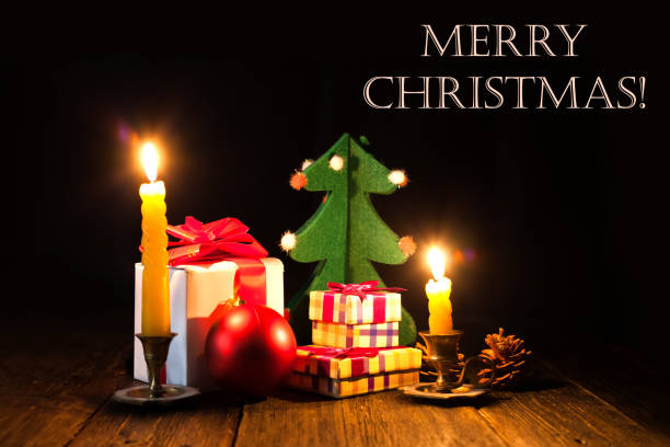 istock Bright lights on Christmas Eve 864921022