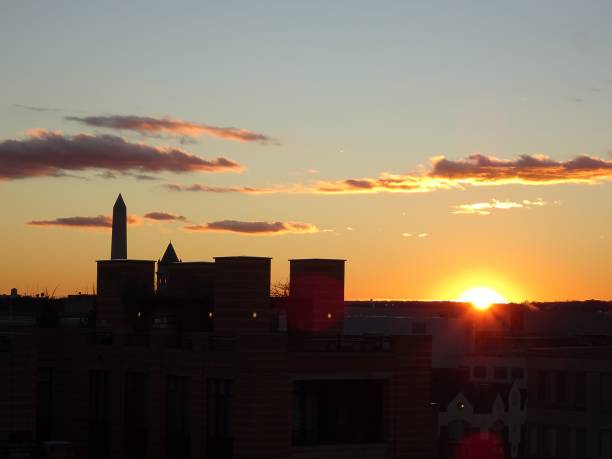 istock vibrant sunset in Washington D.C. with the Washington Monument i 864922008