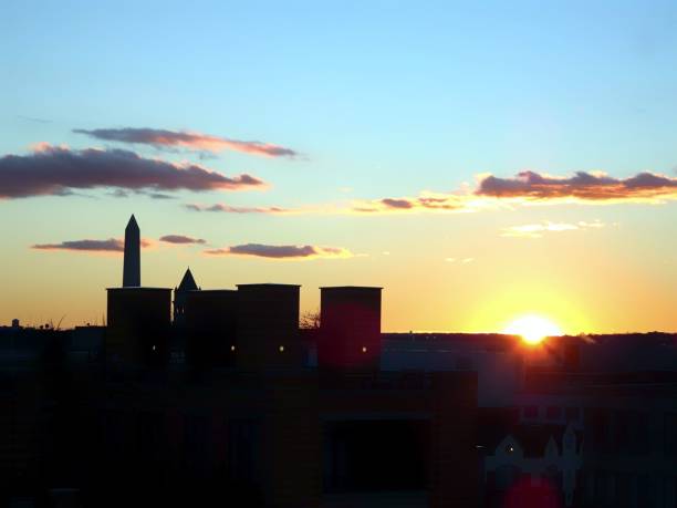 istock vibrant sunset in Washington D.C. with the Washington Monument i 864922044
