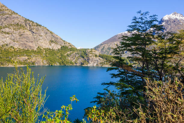 vista panorámica de la patagonia - bariloche lagos patagonia number 7 fotografías e imágenes de stock