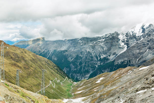 istock panorama of the Stelvio Pass 864929632