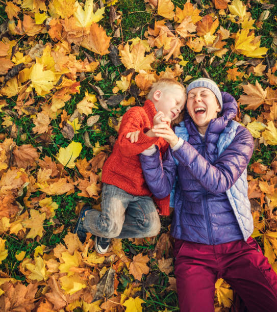istock Mother and child in the park 864933638