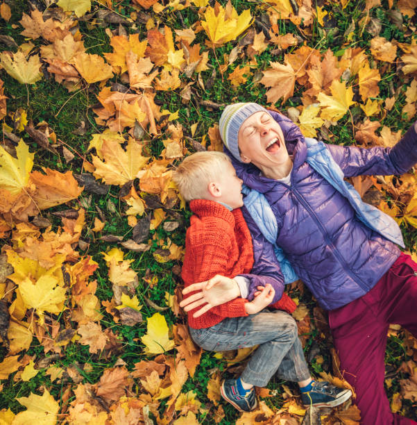 istock Mother and child in the park 864936274