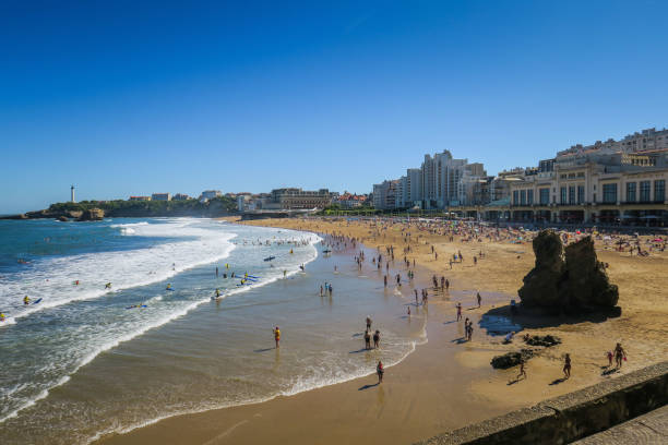 istock Visiting Biarritz in France 864943480