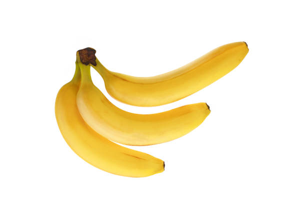 istock isolated. Bunch of bananas isolated on white background 864958180