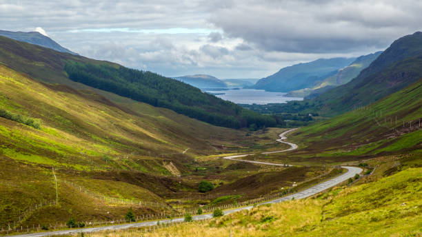 Photo of Loch Maree from Glen Docherty