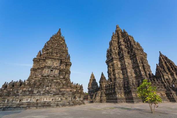 istock Prambanan - a 9th-century Hindu temple compound in Central Java, Indonesia 864972906