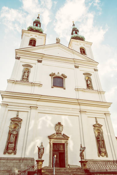 istock St. Michael church in Brno, Czech republic, yellow filter 864992316
