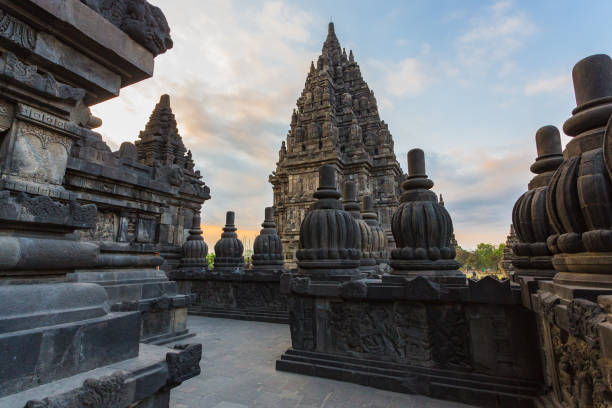istock Prambanan - a 9th-century Hindu temple compound in Central Java, Indonesia 864995130
