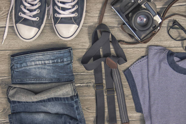 istock T-shirt, jeans and shoes 865014722