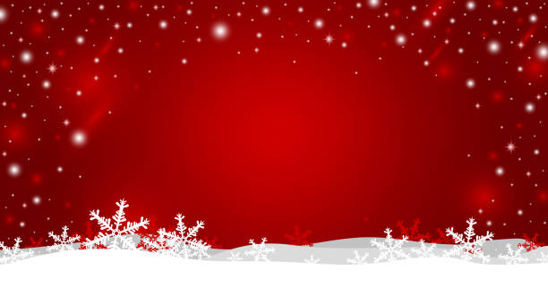 ilustrações de stock, clip art, desenhos animados e ícones de christmas background design of snowflake vector illustration - snowflake falling christmas backgrounds