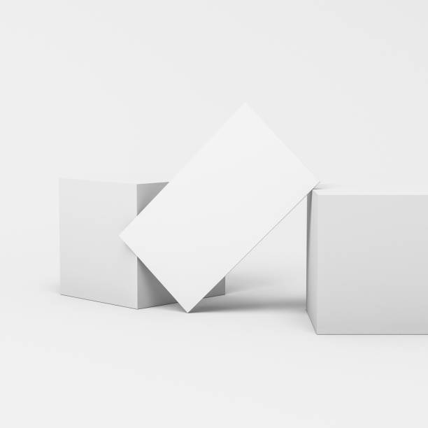 istock White business card Mockup 865032490