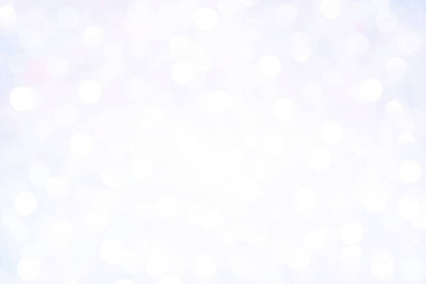 istock Glittering White Lights Christmas Background 865036496