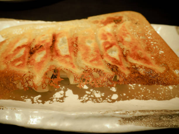 Japanese Gyoza stock photo