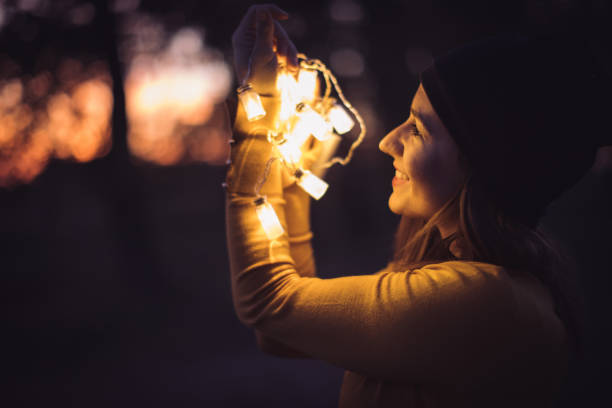 istock Lovely lights in the night 865045988