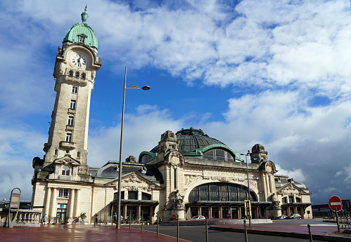 Benedictins train station in the city of Limoges, Limousin, France