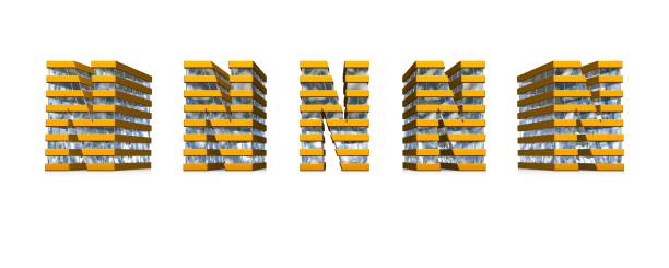 istock Building like alphabet with 5 different perspectives 865056508