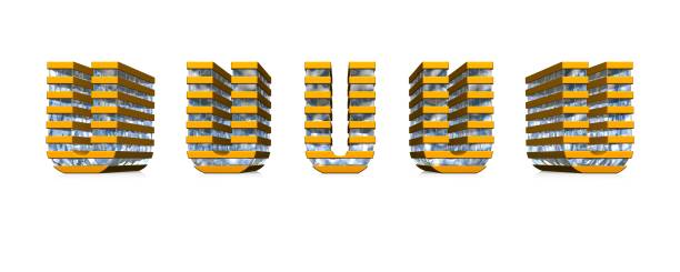 istock Building like alphabet with 5 different perspectives 865059036