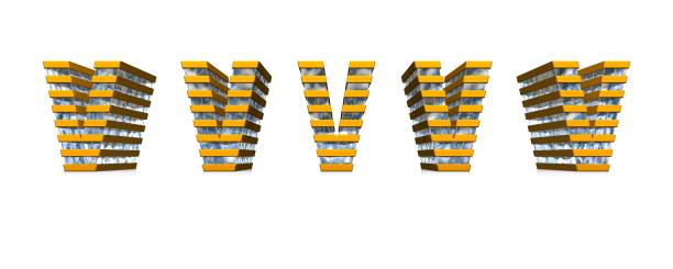 istock Building like alphabet with 5 different perspectives 865059054