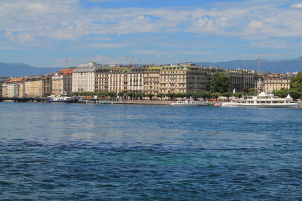 istock Geneva and Lake, Switzerland 865062756