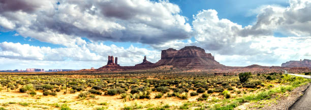 istock Panorama: Marble Canyon Hwy 89 between Bitter Springs and Page, panoramic view 865066254