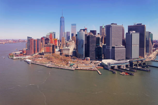istock Manhattan and East River and Hudson River New York 865066438