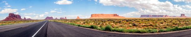 istock Panorama: Marble Canyon Hwy 89 between Bitter Springs and Page, panoramic view 865066536
