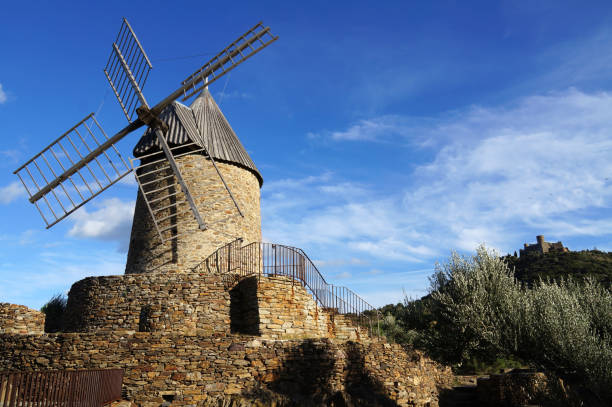istock Wind mill of Collioure 865081844