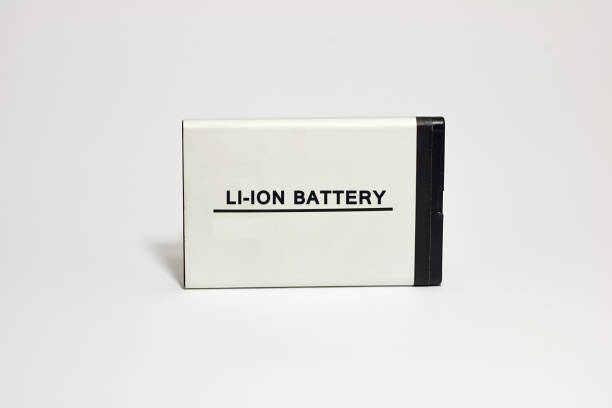 istock Rechargeable cell phone battery. Isolated on white background 865097882